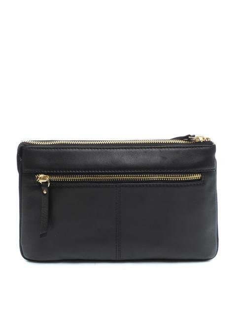 NIZZA Shoulder strap three compartments with studs Black - Women&rsquo;s Bags
