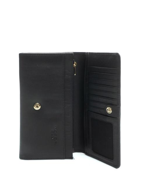 NIZZA Trifold wallet with studs Black - Women&rsquo;s Wallets