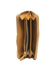 COCCINELLE DORA Wallet in textured leather apricot - Women&rsquo;s Wallets - 2