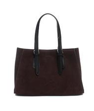 TOSCA BLU BRUGES Large suede tote bag bordeaux - Women&rsquo;s Bags - 4