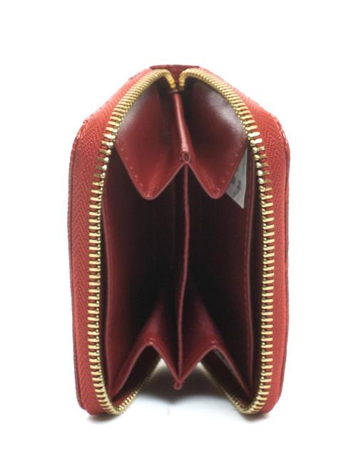 HELSINKY Small leather wallet RED - Women&rsquo;s Wallets