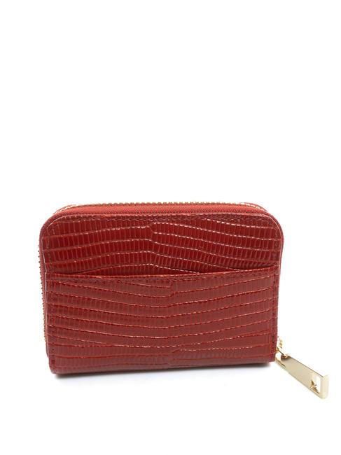 HELSINKY Small leather wallet RED - Women&rsquo;s Wallets