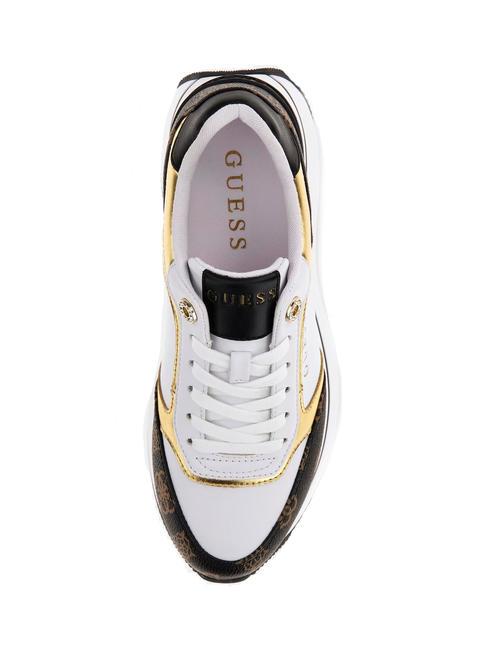 CAMRIO Platform sneakers White / Brown - Women&rsquo;s shoes