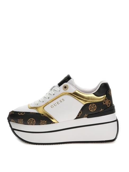 CAMRIO Platform sneakers White / Brown - Women&rsquo;s shoes