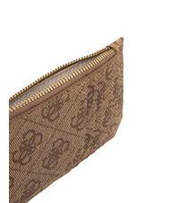 GUESS AIETA Card holder with coin purse MILK LOGO - Women&rsquo;s Wallets - 3