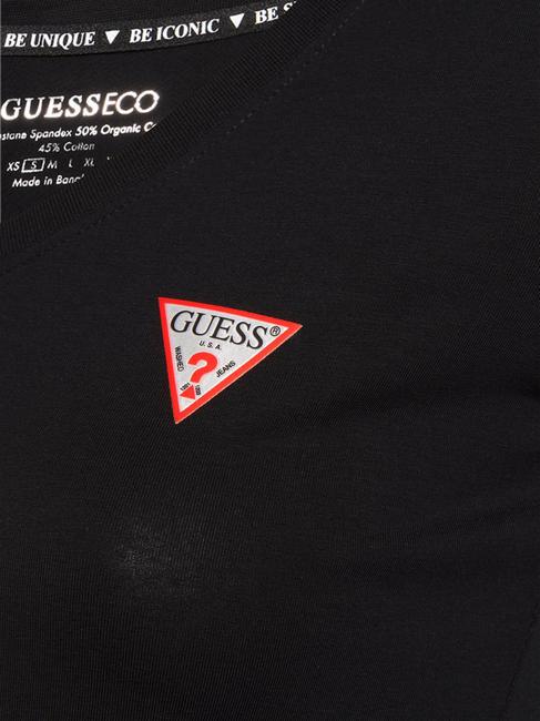 MINI TRIANGLE V-neck T-shirt jetbla - T-shirt