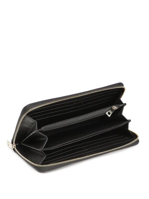 CAMELIA Large zip around wallet Black - Women&rsquo;s Wallets