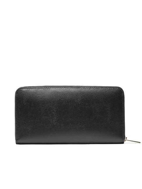 CAMELIA Large zip around wallet Black - Women&rsquo;s Wallets