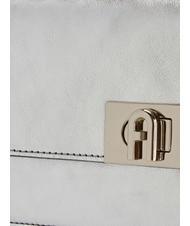 FURLA ZOE Shoulder frame bag COLOR SILVER - Women&rsquo;s Bags - 4