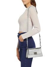 FURLA ZOE Shoulder frame bag COLOR SILVER - Women&rsquo;s Bags - 5