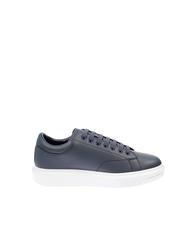 ARMANI EXCHANGE ACTION Leather sneakers NAVY / NAVY - Men&rsquo;s shoes - 3
