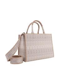 FURLA OPPORTUNITY S Recycled jacquard tote bag - Women’s Bags