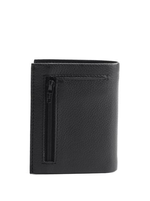 FIGHTER Vertical leather wallet Black - Men&rsquo;s Wallets