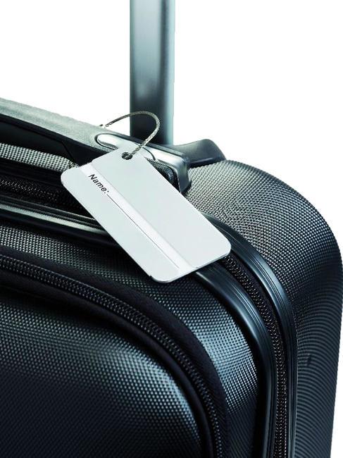 TAGGY Baggage name tag silver - Travel Accessories
