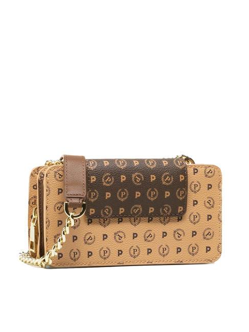 HERITAGE CLASSIC iPhone clutch brown / cream - Women’s Bags