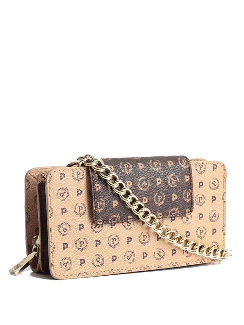 HERITAGE CLASSIC iPhone clutch brown / cream - Women’s Bags