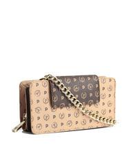 POLLINI HERITAGE CLASSIC iPhone clutch brown / cream - Women’s Bags - 3