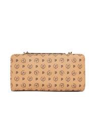 POLLINI HERITAGE CLASSIC iPhone clutch brown / cream - Women’s Bags - 4