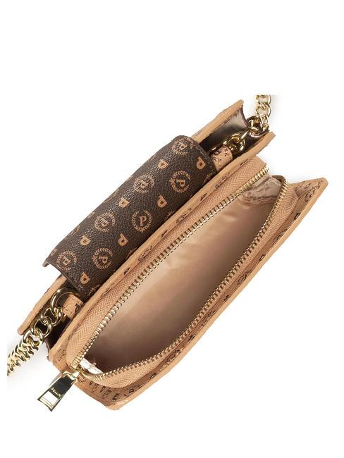 HERITAGE CLASSIC iPhone clutch brown / cream - Women’s Bags