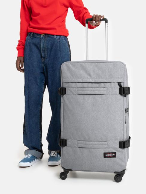 TRANSIT'R 4 L Trolley large size sundaygrey - Semi-rigid Trolley Cases