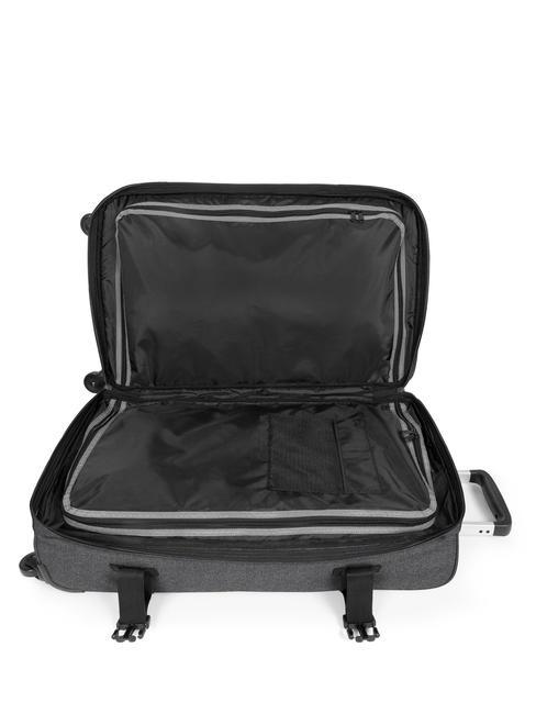 TRANSIT'R Medium size trolley BlackDenim - Semi-rigid Trolley Cases