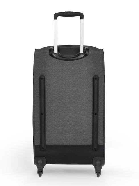 TRANSIT'R Medium size trolley BlackDenim - Semi-rigid Trolley Cases