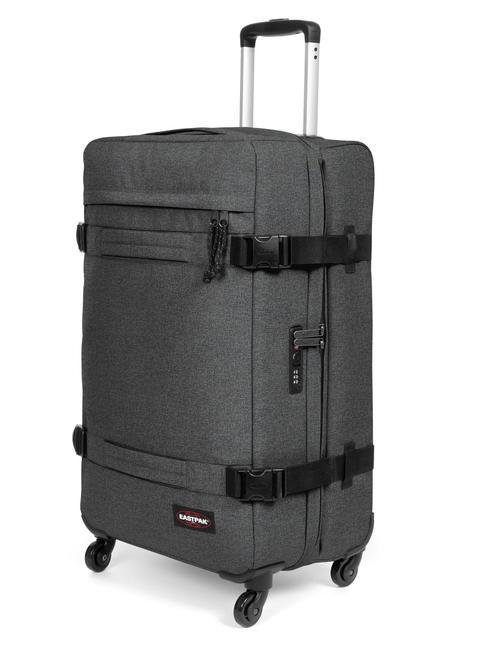 TRANSIT'R 4 L Trolley large size BlackDenim - Semi-rigid Trolley Cases