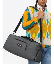 EASTPAK DUFFL'R M Travel bag with shoulder strap BlackDenim - Duffle bags - 7