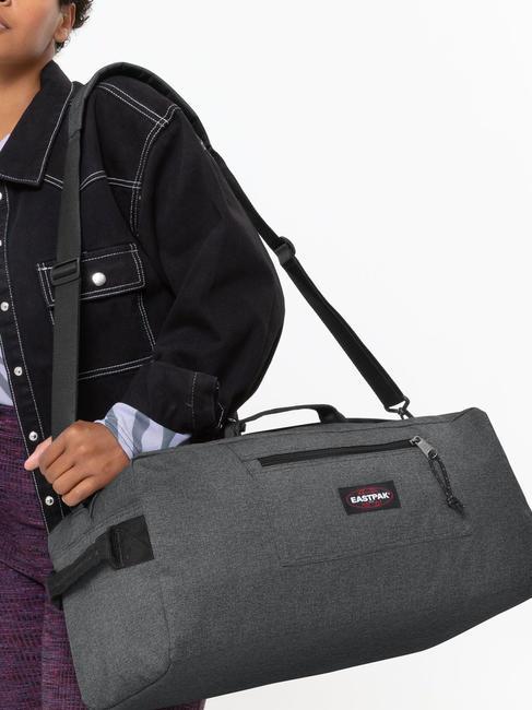DUFFL'R M Travel bag with shoulder strap BlackDenim - Duffle bags