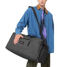 EASTPAK DUFFL'R L Bag with shoulder strap BlackDenim - Duffle bags - 8