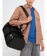 EASTPAK PERCE MORE Bag with shoulder strap tarp black - Duffle bags - 5