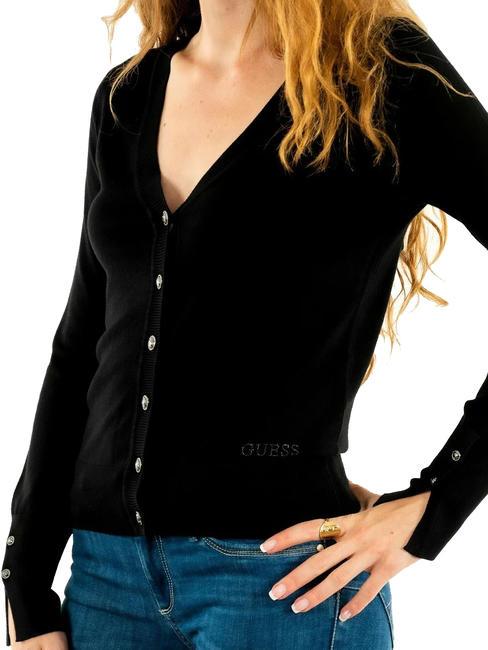 ZENA Cardigan with buttons jetbla - Women's Sweaters