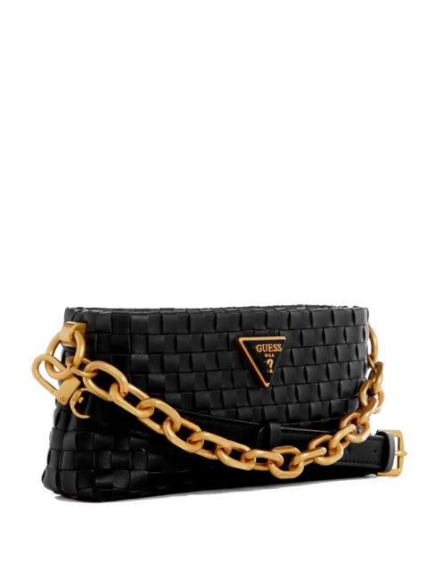 LISBET Braided shoulder bag BLACK - Women&rsquo;s Bags