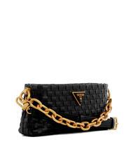 GUESS LISBET Braided shoulder bag BLACK - Women&rsquo;s Bags - 2