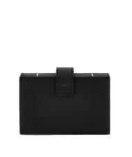 GUESS   Saffiano effect card holder BLACK - Women&rsquo;s Wallets - 3