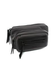TRUSSARDI ZENITH Pouch Dark Gray / Black - Hip pouches - 4
