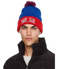 TOMMY HILFIGER COLLEGE VARSITY Hat with pom poms emboss - Hats - 3