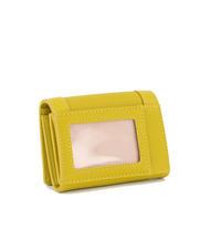 LIUJO ALEDIS Saffiano print bifold wallet lemongrass - Women&rsquo;s Wallets - 3