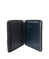 PIQUADRO CAMPIONARIO - BLACK SQUARE Leather A4 clipboard blue - Tablet holder& Organizer - 2
