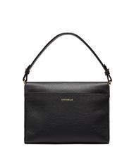 COCCINELLE BINXIE Hammered leather folder bag Black - Women&rsquo;s Bags - 3