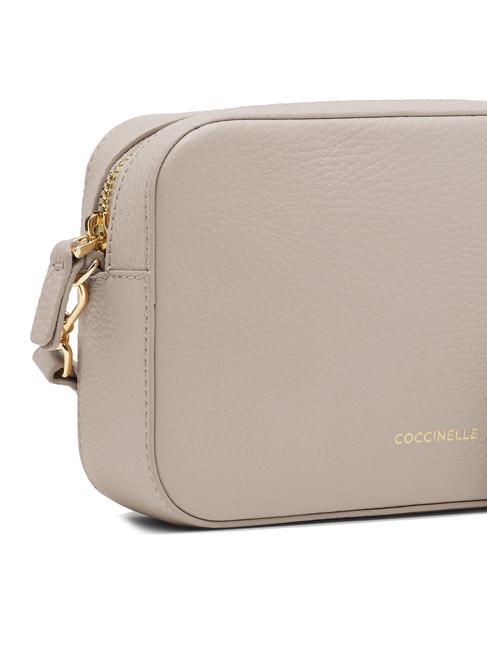 TEBE Shoulder bag in textured leather powder pink - Women&rsquo;s Bags