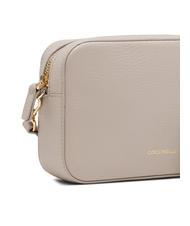 COCCINELLE TEBE Shoulder bag in textured leather powder pink - Women&rsquo;s Bags - 3