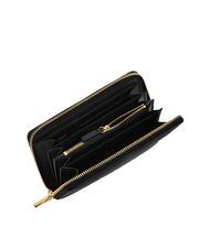 COCCINELLE METALLIC SOFT Textured leather zip wallet - Women&rsquo;s Wallets