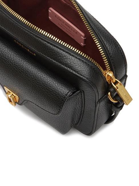 BEAT SOFT Textured leather mini bag Black - Women’s Bags
