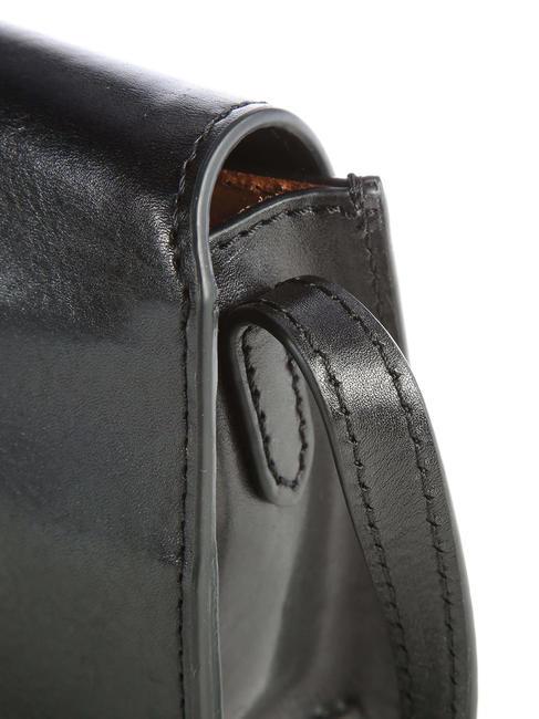 LUCREZIA Shoulder mini bag Black Gold - Women’s Bags