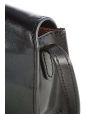 THE BRIDGE LUCREZIA Shoulder mini bag Black Gold - Women’s Bags - 3