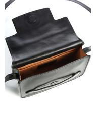 THE BRIDGE LUCREZIA Shoulder mini bag Black Gold - Women’s Bags - 4