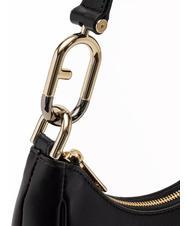 FURLA PRIMAVERA Small calf leather shoulder bag Black - Women’s Bags - 3