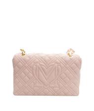 LOVE MOSCHINO QUILTED Quilted shoulder bag face powder - Women’s Bags - 4