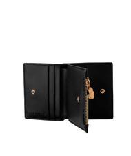 BORBONESE CLASSICA Small coin purse wallet OP / NATURAL / BLACK - Women&rsquo;s Wallets - 2